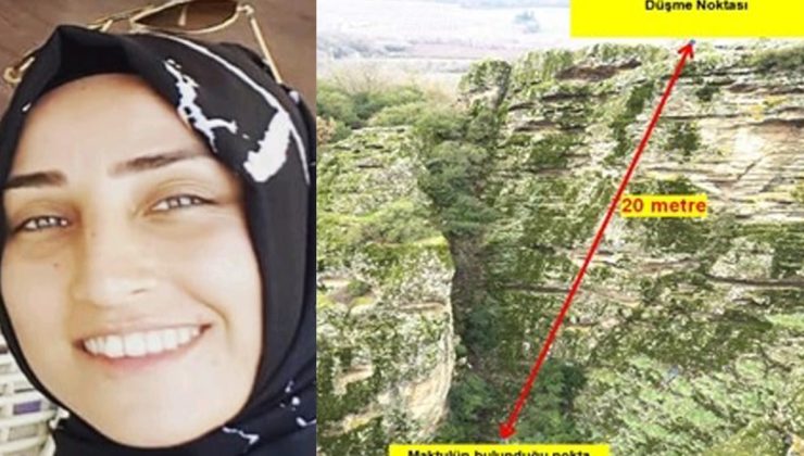 ‘Eşini kayalıklardan iterek öldürdü’ iddiasına müebbet istemi