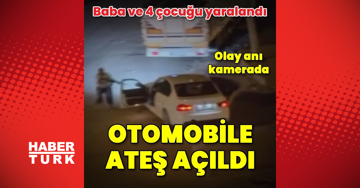 Şanlıurfa’da silahlı kavgada baba ve 4 çocuğu yaralandı; olay kamerada