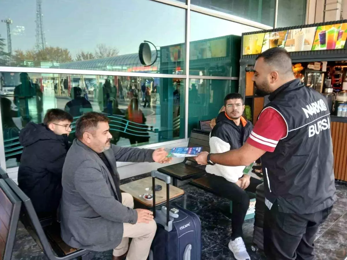 Bursa’da Narkotik Bilgilendirme Etkinlikleri