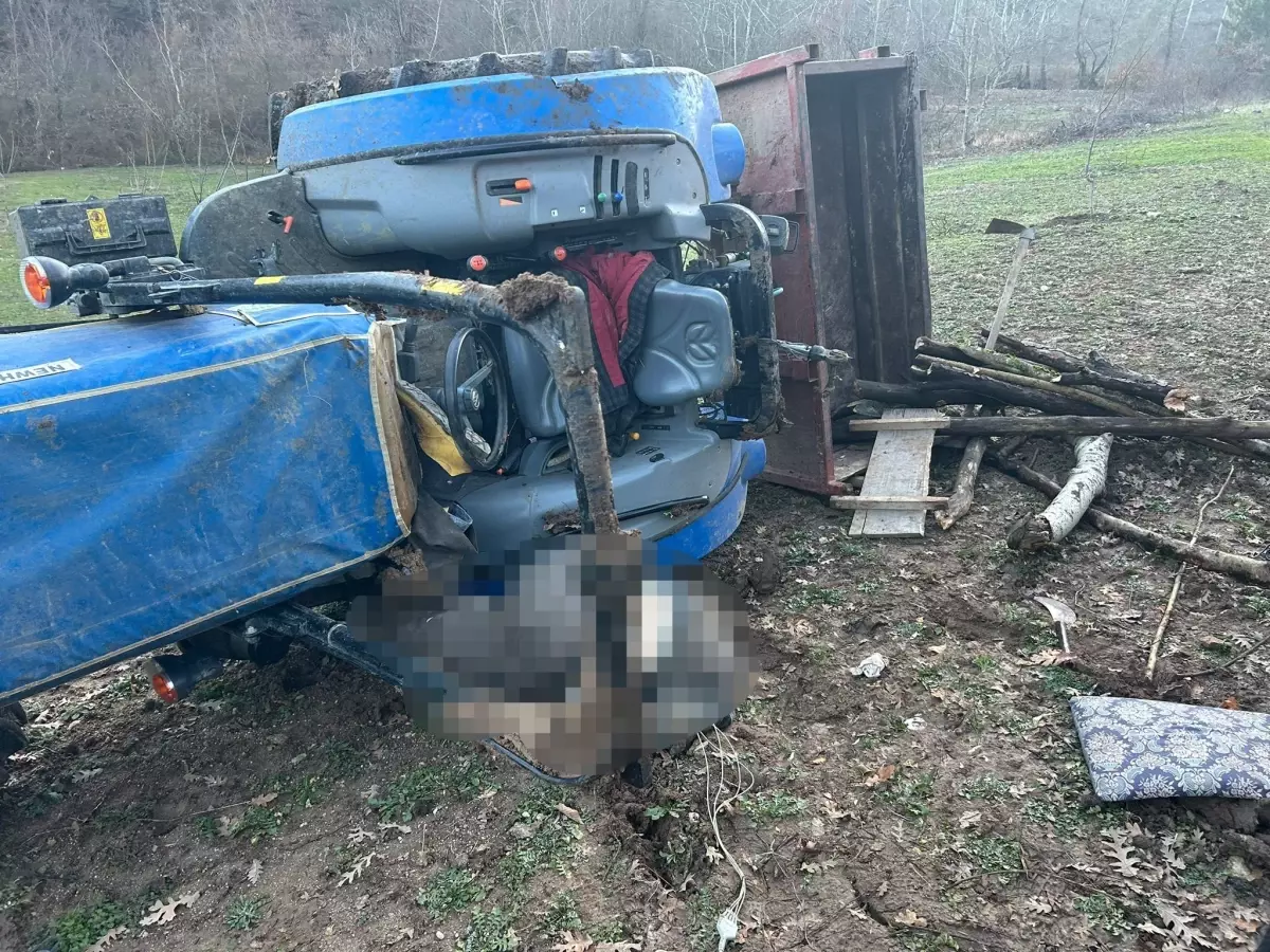 İnegöl’de Traktör Devrildi: 81 Yaşındaki Adam Hayatını Kaybetti