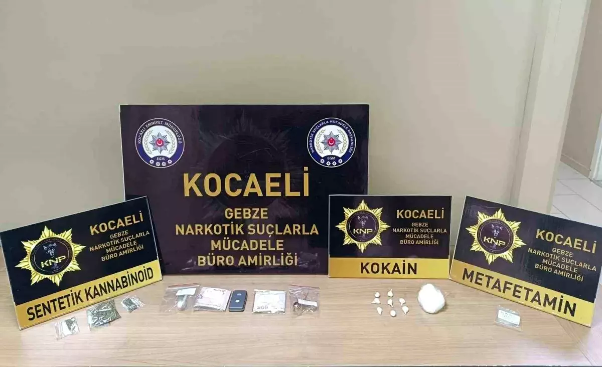 Kocaeli’de Uyuşturucu Operasyonu: 3 Tutuklama