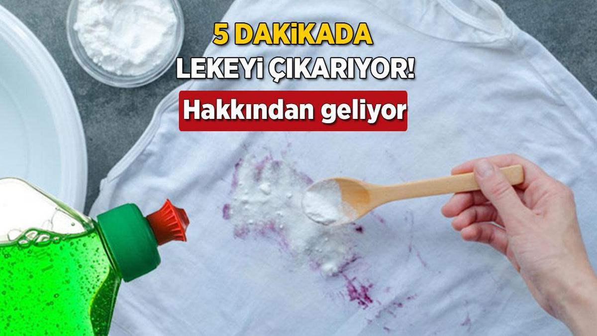 Kumaşı saç boyasından kurtaran oksijenli su! 5 dakikada hakkından gelecek