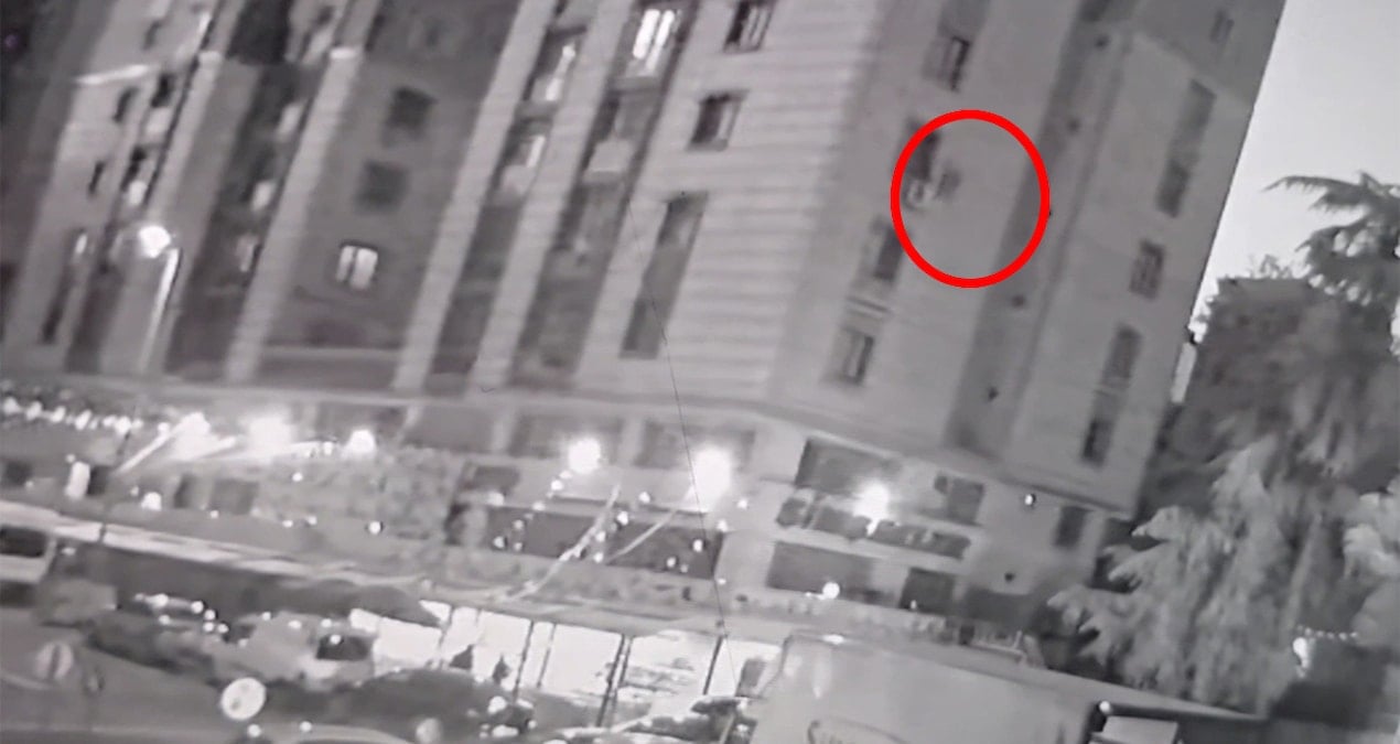 Doğalgaz patlamasından korktu 7’nci böyle kattan atladı