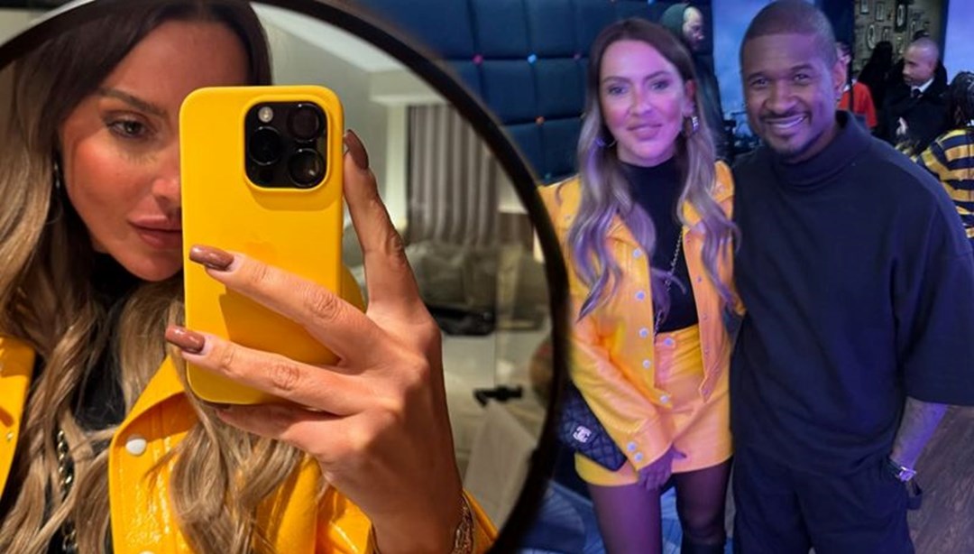 Hadise dÃ¼nyaca Ã¼nlÃ¼ ÅarkÄ±cÄ± Usher ile bir arada: YaÅayan efsane